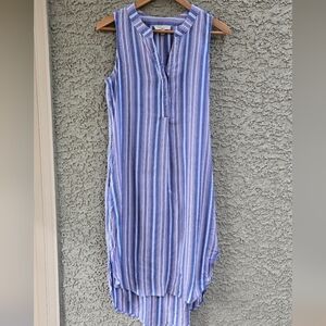 Flint & Moss Sleeveless Striped Dress